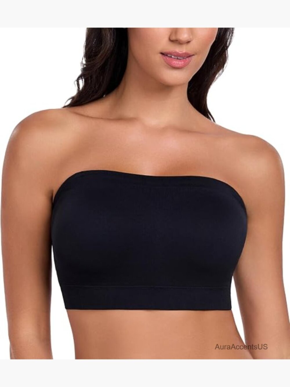 Strapless Bandeau Bra Wireless Lightly Padded Seamless Multiway Supportive Bras